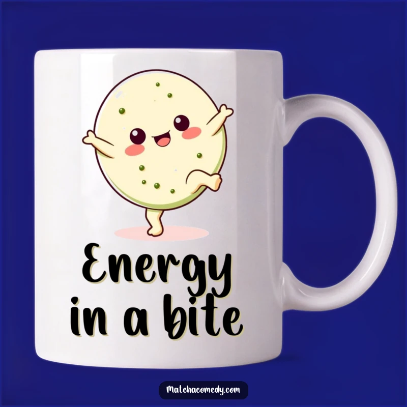 Funny Kawaii Matcha Cookie Mug - Cartwheel Fun, Perfect Hilarious Gift for Sweet Lovers