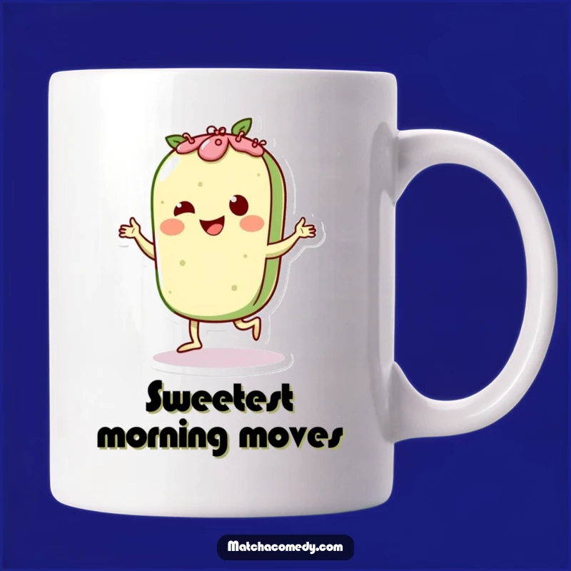 Funny Matcha Pastry Charleston Mug: Dance Your Day Away - Perfect Gift!