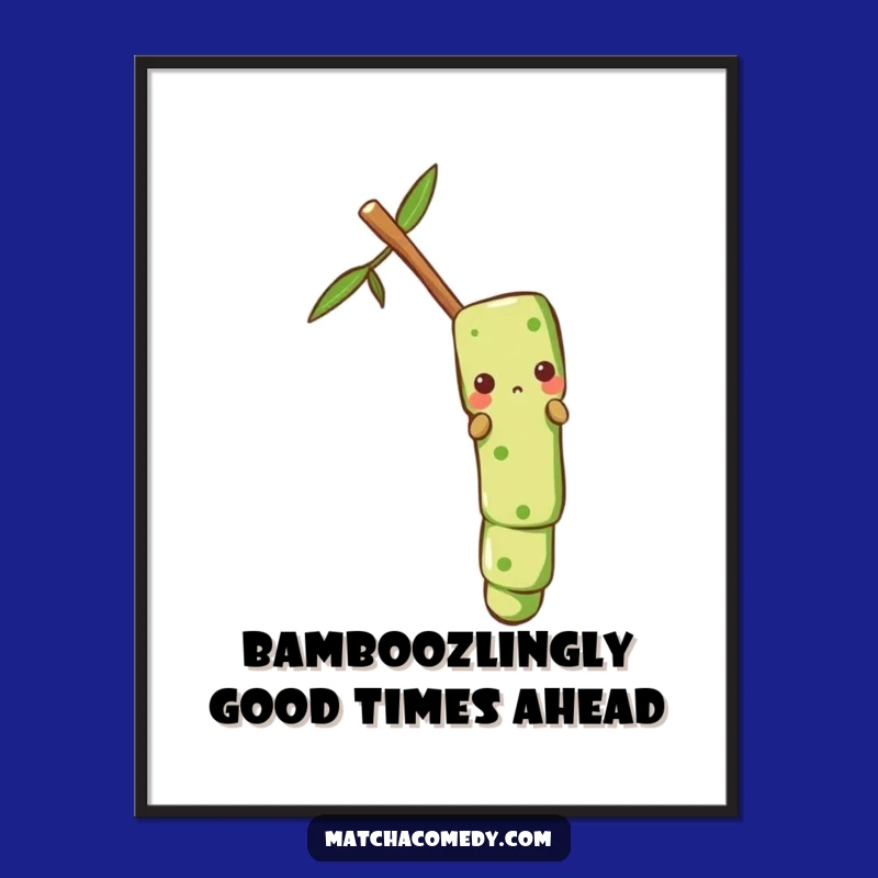 Funny Free Printable Wall Art: Matcha Stick Decor for Playful Spaces