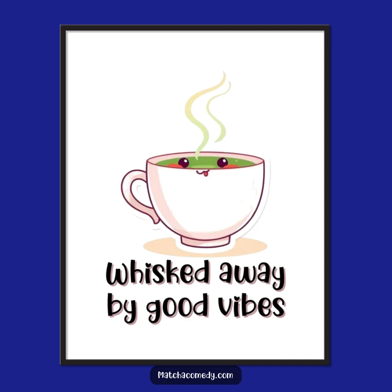 Free Printable Matcha Stirring Wall Art: Funny Downloadable Decor for Cozy Spaces