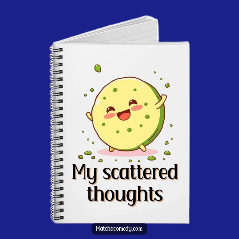 Funny Matcha Cookie Cartwheel Notebook: Jot Down Sweet Ideas!