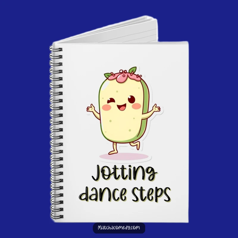 Funny Matcha Pastry Charleston Notebook: Note Your Moves - Creative Funny Gift!