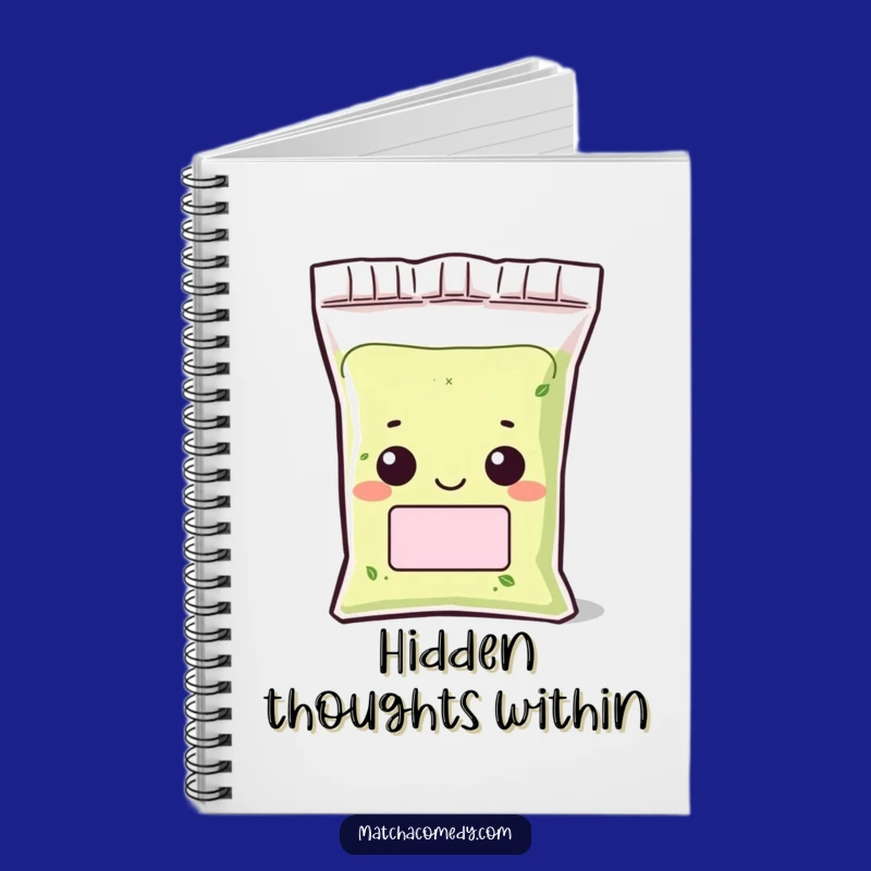 Kawaii Matcha Powder Grin Notebook: Funny Journal, Perfect for Notes & Gifts