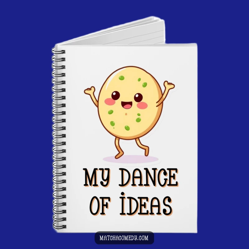 Funny Matcha Cookie Dance Notebook: Jot Down Your Groovy Ideas!
