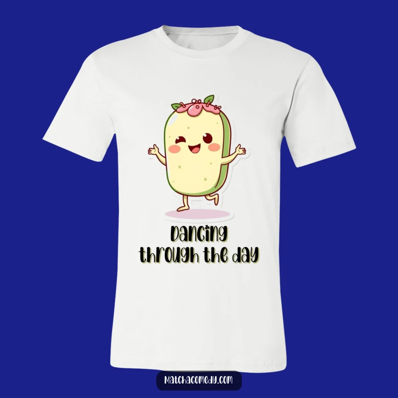 Funny Matcha Pastry Charleston T-Shirt: Dance Party Tee - Great Gift Idea!