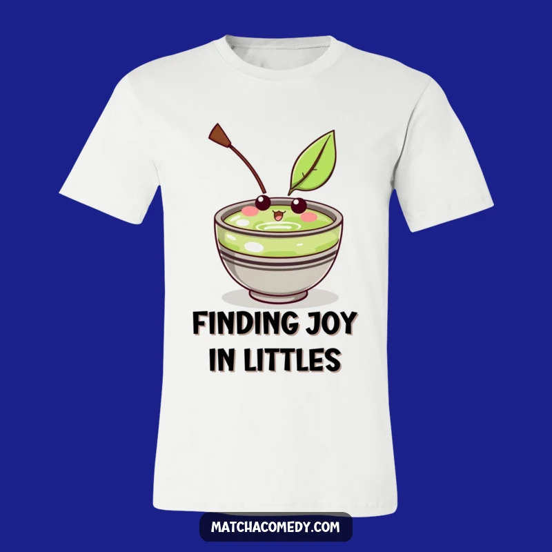 Funny Kawaii Matcha Bowl T-Shirt: Amused Leaf Vibe, Ideal Funny Gift for Relaxed Folks
