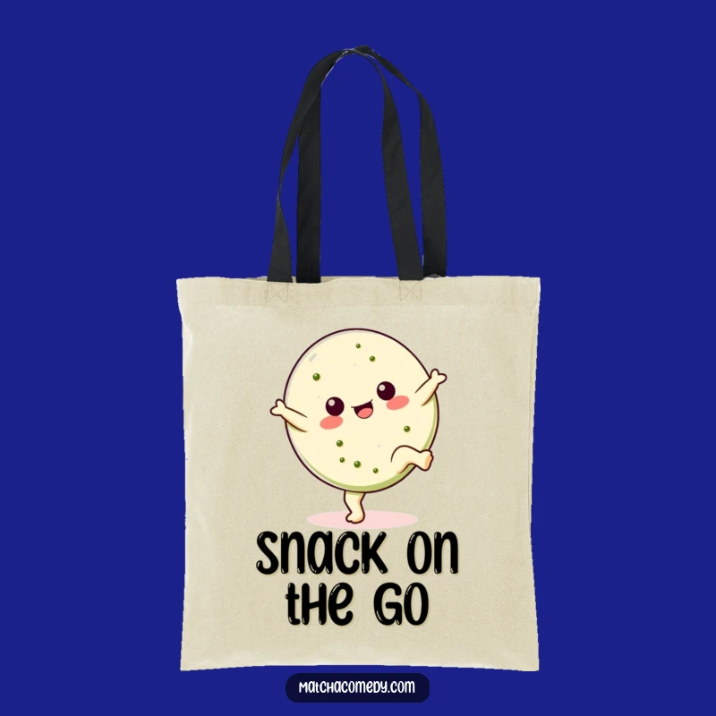 Funny Kawaii Matcha Cookie Tote Bag - Cartwheel Fun, Stylish & Hilarious Accessory Gift